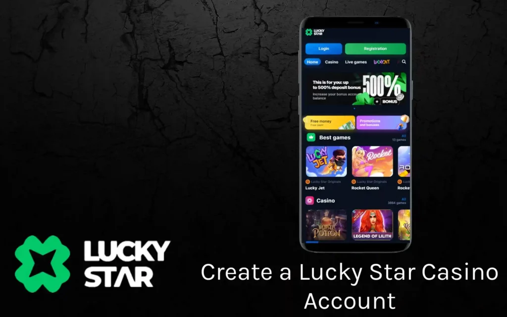 LuckyStar login
